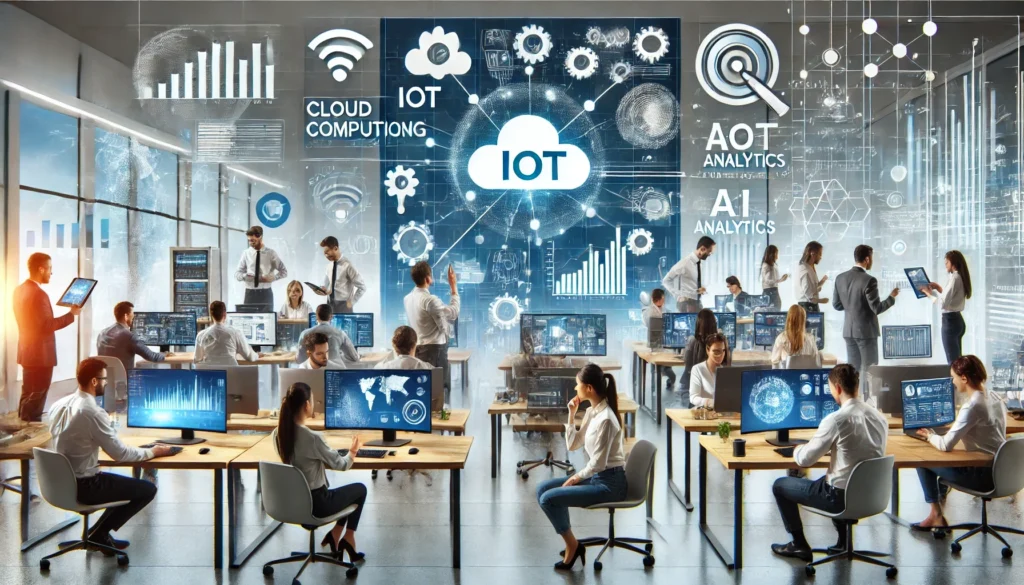 La Revolución de la Nube, el IoT y la Inteligencia Artificial en la Transformación Digital